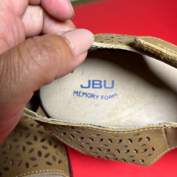 JBU Memory Foam Chloe sandals size 10 M - Picture 10 of 10